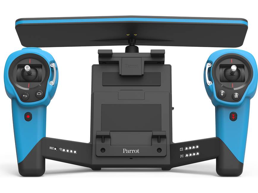 Parrot Bebop Drone Skycontroller Bundle (Blue) Quadcopter with