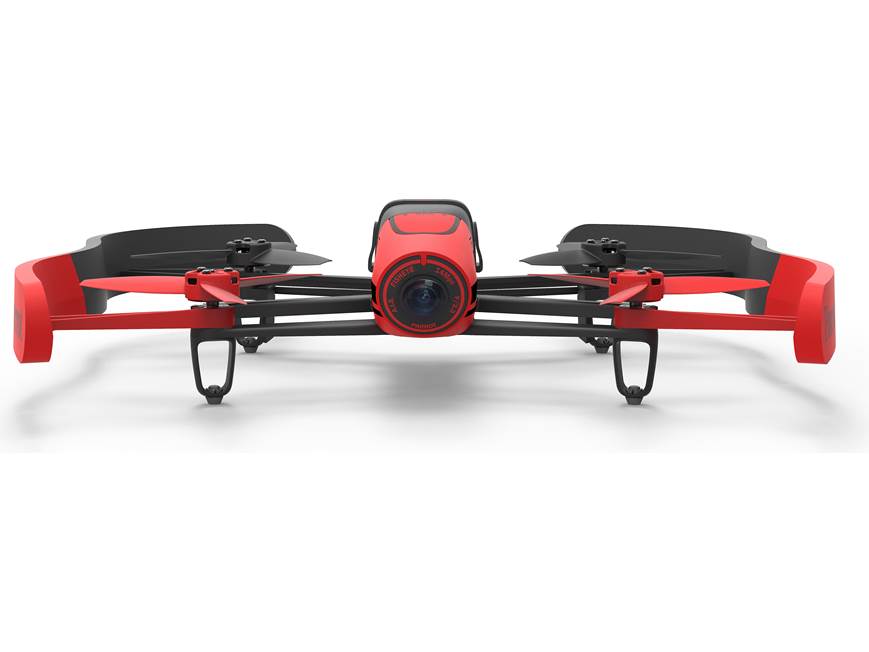 Parrot Bebop Drone (Red) Quadcopter with 14-megapixel HD action