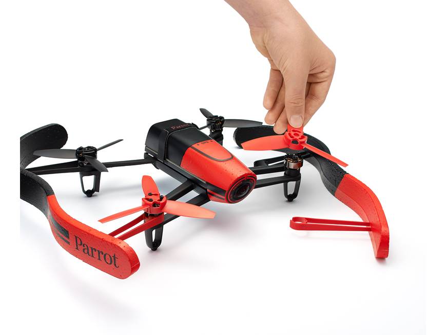 Parrot Bebop Drone 1400万画素魚眼 8GB　レッド Parrot Bebop Drone (Red) Quadcopter with 14-megapixel HD action