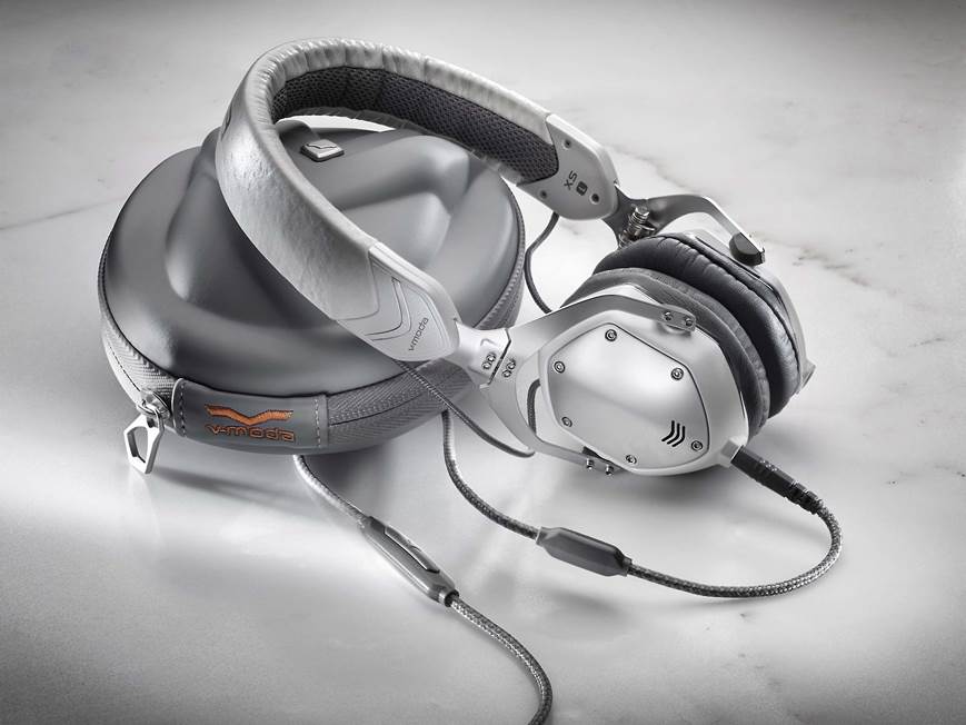 V-MODA XS (White Silver) On-ear headphones (White Silver) at
