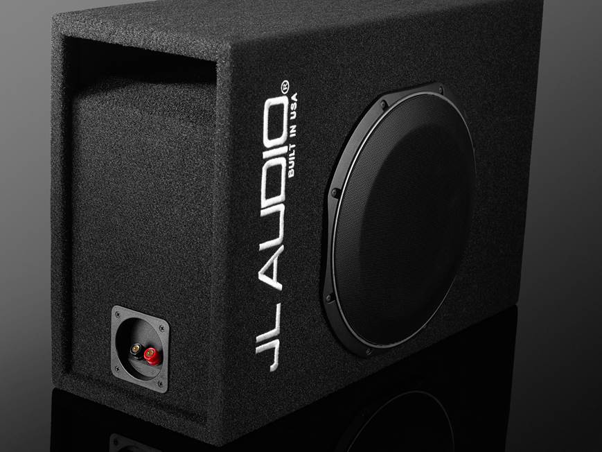 JL Audio CP112LG-TW1 MicroSub™ ported enclosure with one 12