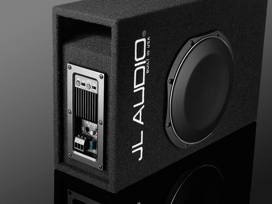 JL Audio ACP110LG-TW1 MicroSub+™ powered subwoofer with 10