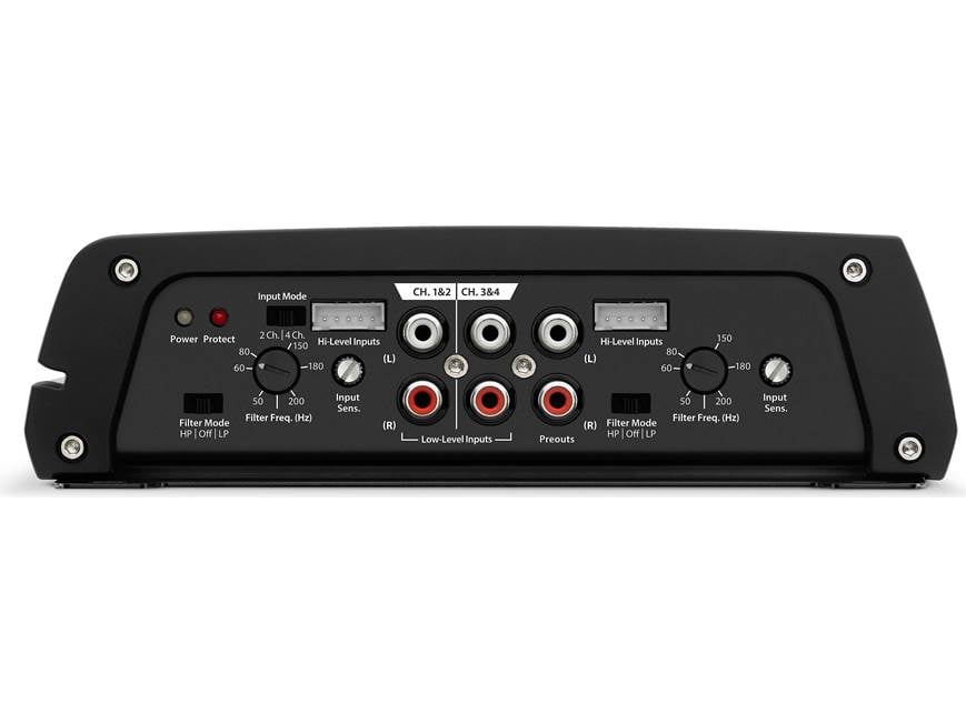 JL Audio JX400/4D 4-channel car amplifier — 70 watts RMS x 4 at