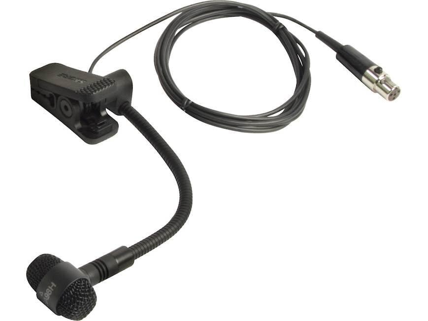 Shure PGA98H Cardioid clip-on condenser microphone at Crutchfield