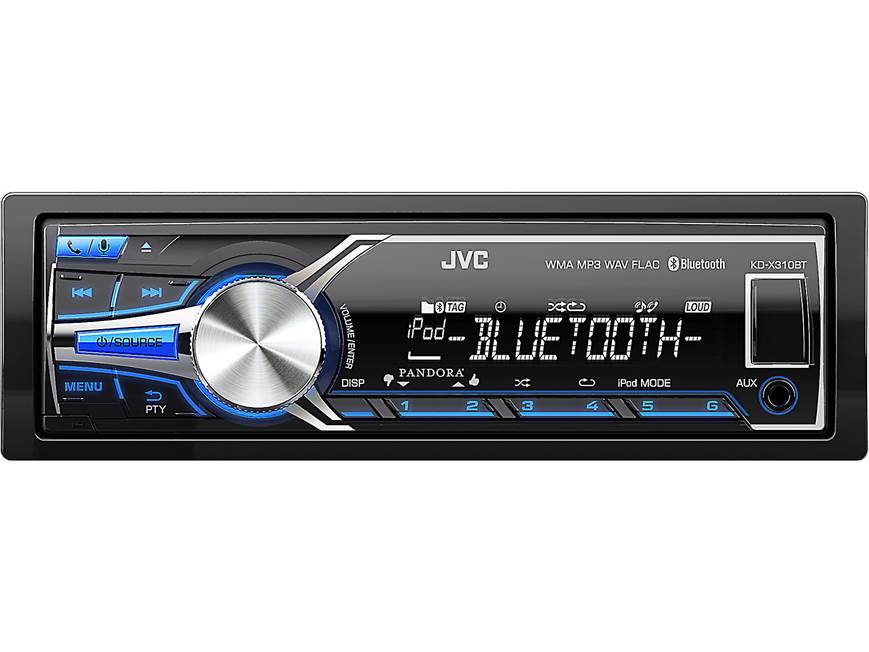 JVC KD-X310BT Digital media receiver (does not play CDs) (Factory