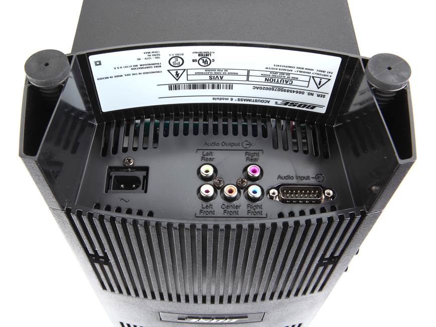 Bose® Acoustimass® 6 Series V home theater speaker system at