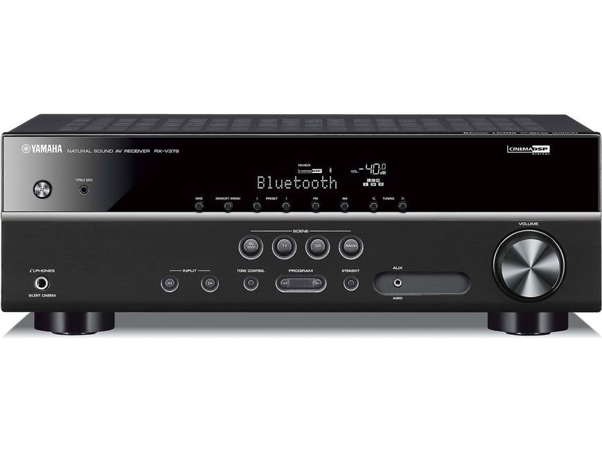 Yamaha RX-V379 5.1-channel home theater receiver with Bluetooth