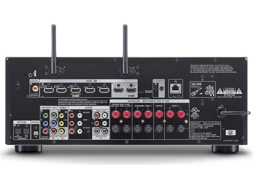 Sony STR-DN1060 7.2-channel home theater receiver with Wi-Fi