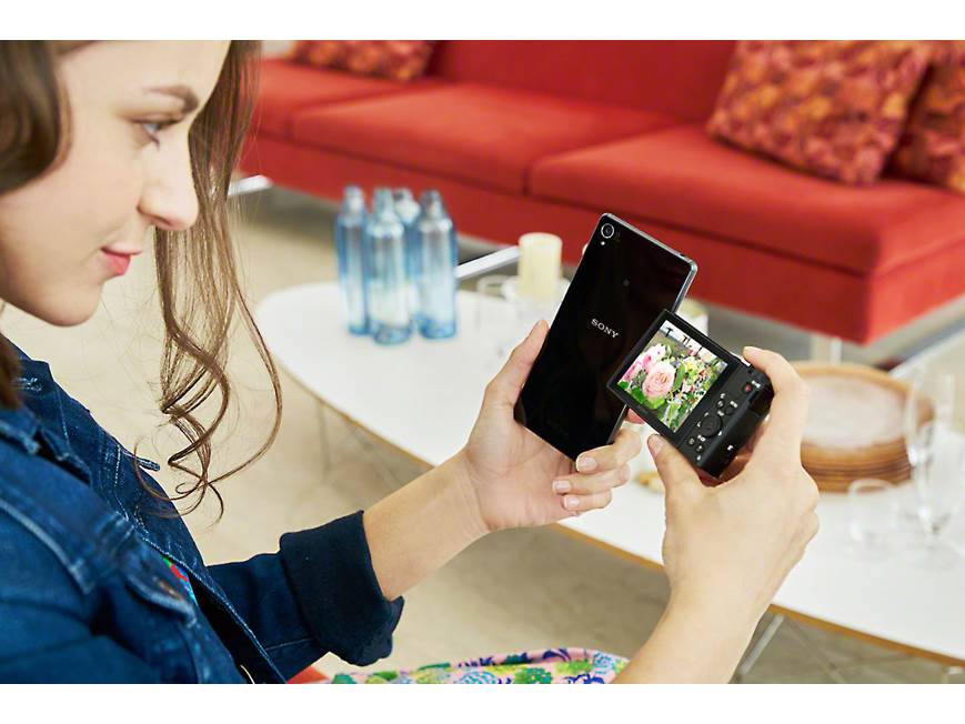 Sony Cyber-shot® DSC-WX500 (Black) 18-megapixel digital camera