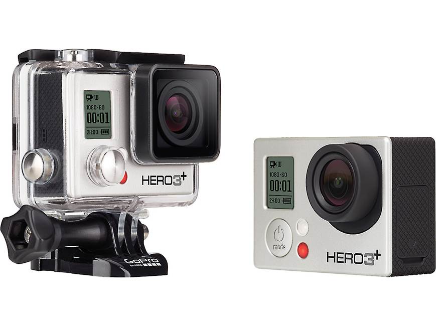 GoPro HERO3+ Silver Edition HD action camera with Wi-Fi® at