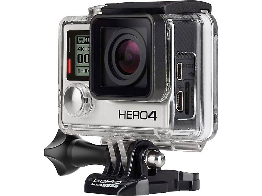 GoPro HERO4 Black 4K Ultra HD action camera with Wi-Fi® at Crutchfield