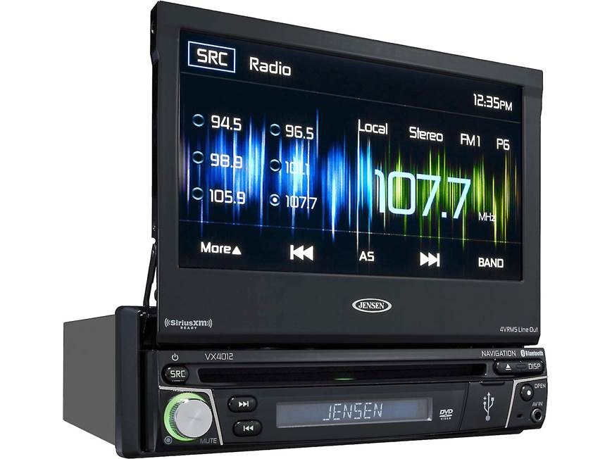 Jensen VX4012 DVD receiver at Crutchfield