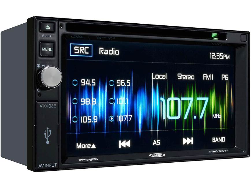 Jensen VX4022 DVD receiver at Crutchfield