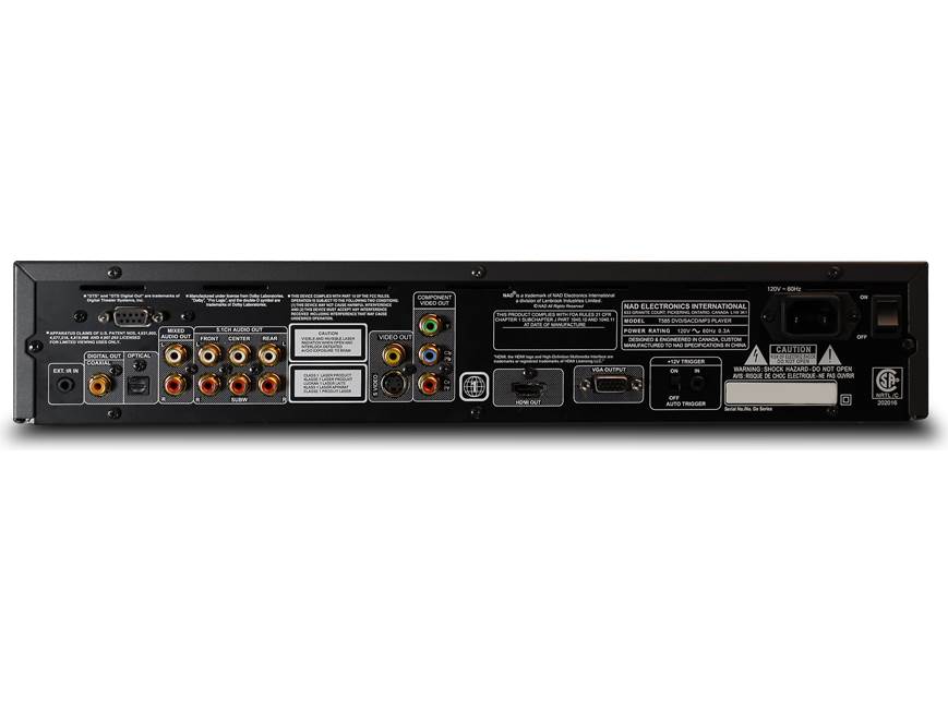 NAD T 585 DVD/CD/Multichannel SACD/DVD-Audio Player at Crutchfield