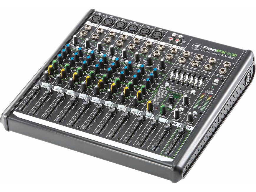 Mackie ProFX12v2 12-channel mixer — with effects and USB