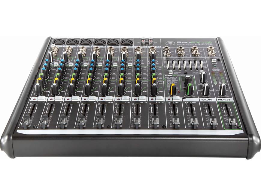 Mackie ProFX12v2 12-channel mixer — with effects and USB