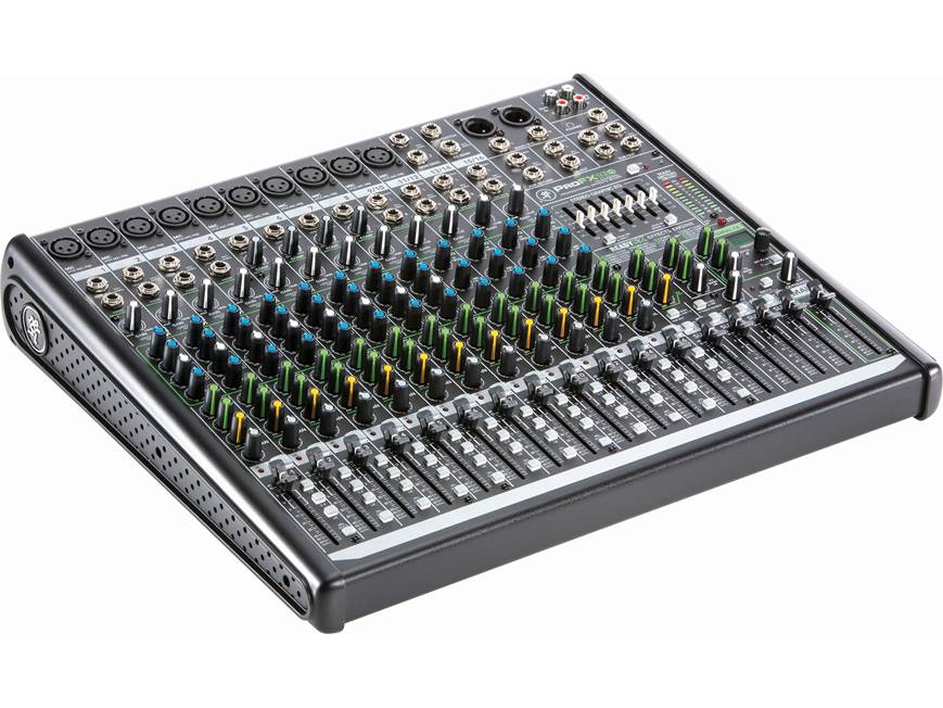 Mackie ProFX16v2 16-channel mixer — with effects, compression, and