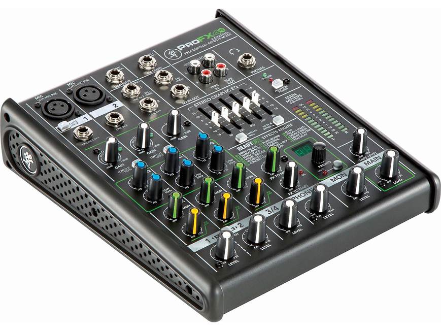 Mackie ProFX4v2 4-channel mixer — with effects at Crutchfield