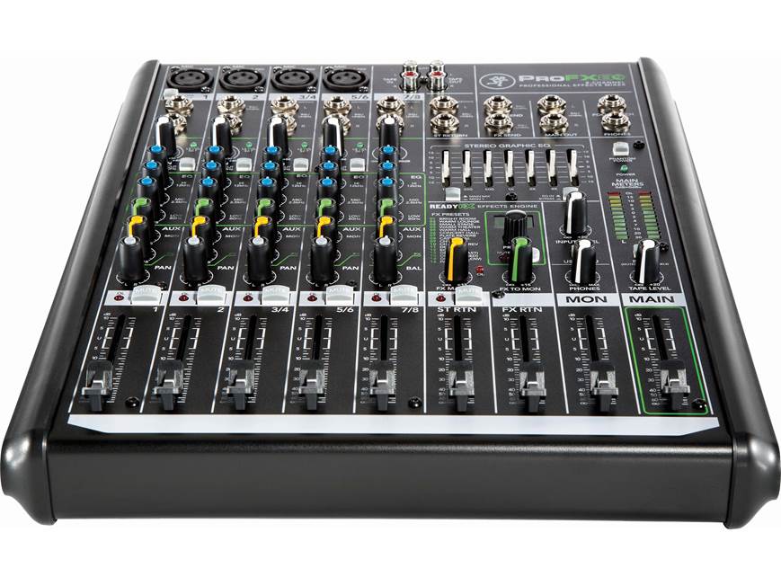 Mackie ProFX8v2 8-channel mixer — with effects and USB connection