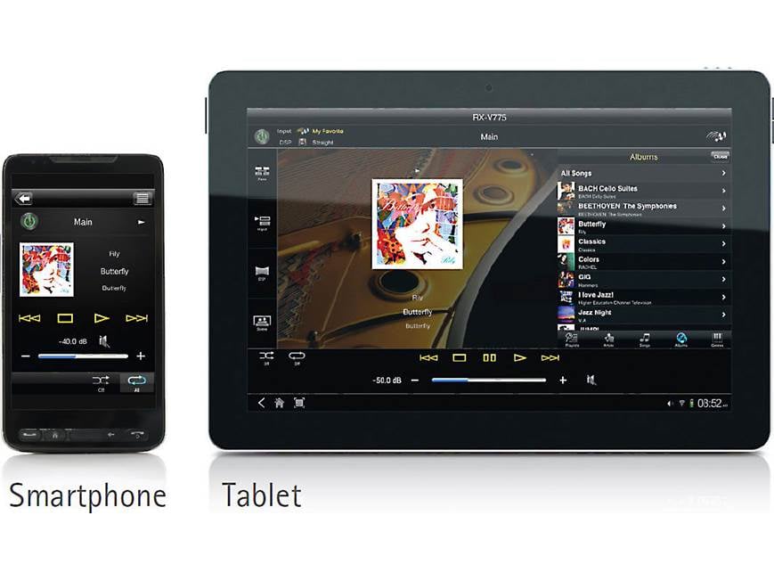 Yamaha RX-V579 7.2-channel home theater receiver with Wi-Fi