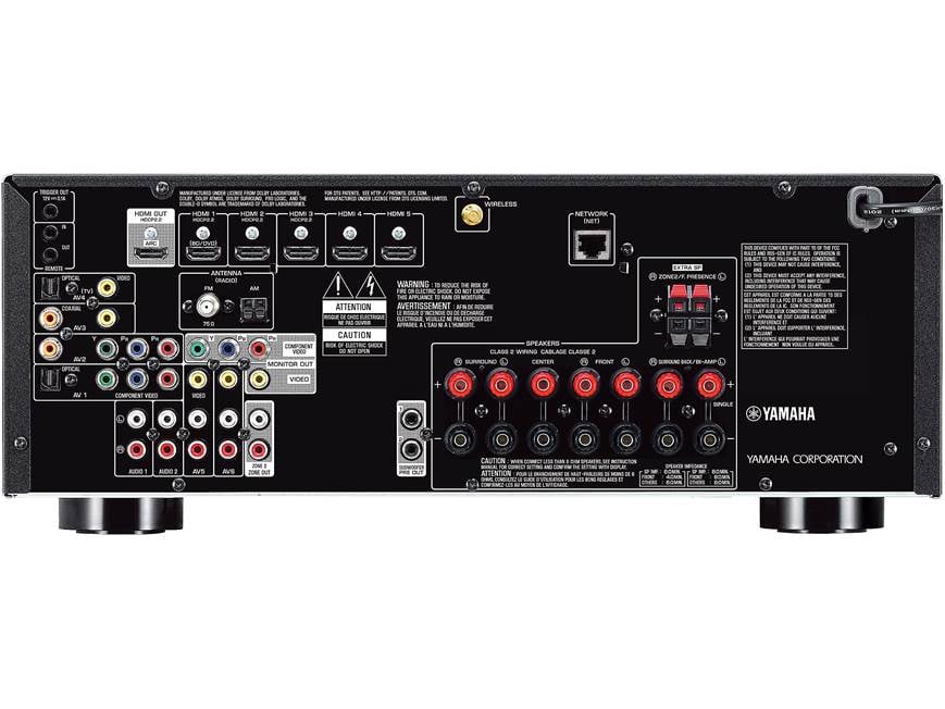 Yamaha RX-V679 7.2-channel home theater receiver with Wi-Fi
