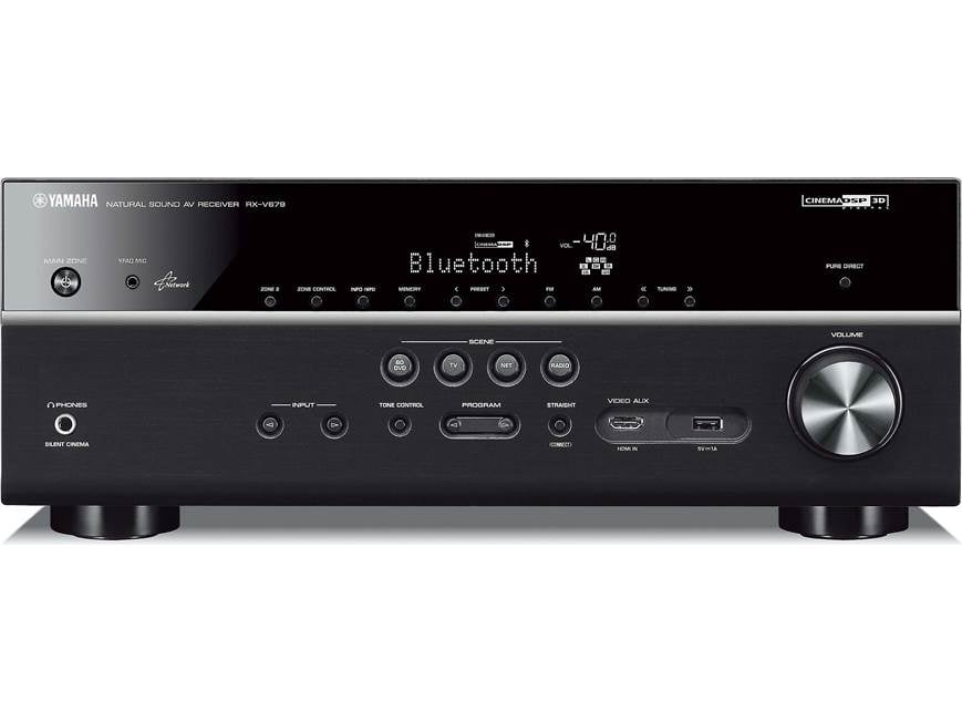 Yamaha RX-V679 7.2-channel home theater receiver with Wi-Fi