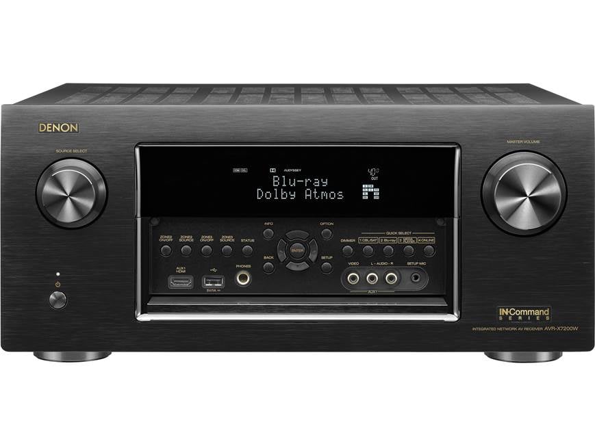 Denon AVR-X7200WA IN-Command 9.2-channel home theater receiver