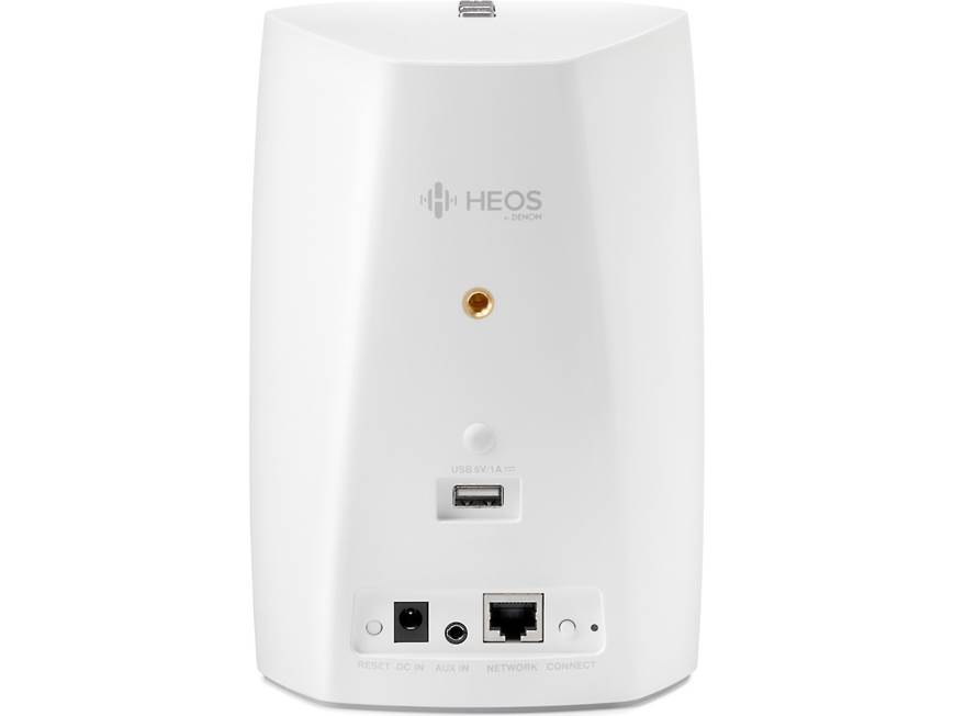 Denon HEOS 1 (Series 1) (White) Compact wireless powered speaker