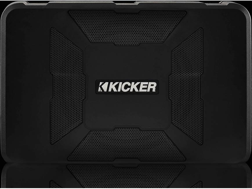 Kicker 11HS8 Hideaway™ compact powered subwoofer with 8