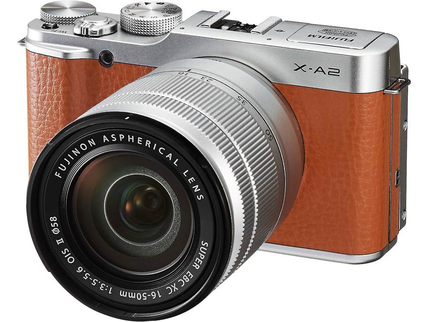 Fujifilm X-A2 Zoom Kit (Brown): price, highlights, specs, photos