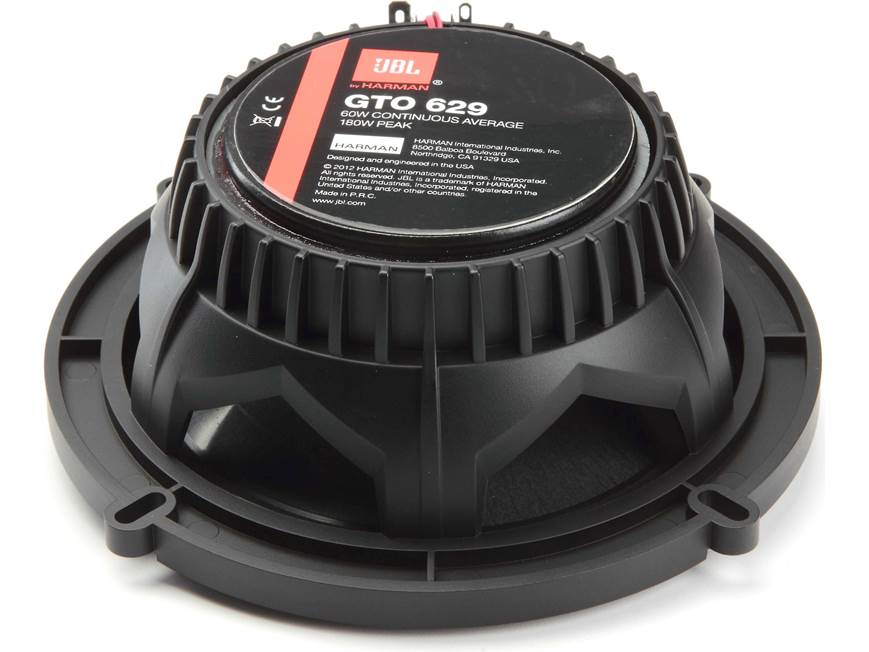 thumbnail image 2 of GTO629 6.5" Coaxial Car Speakers - 180W Peak Power Factory Replacement Speakers 2 of 3