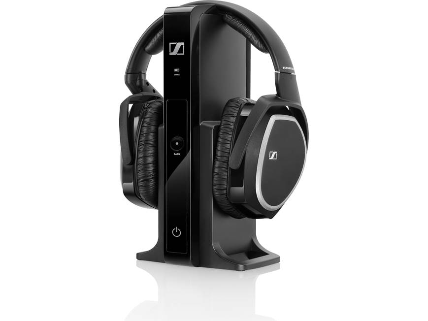 Sennheiser RS 165 Wireless headphones with transmitter at Crutchfield