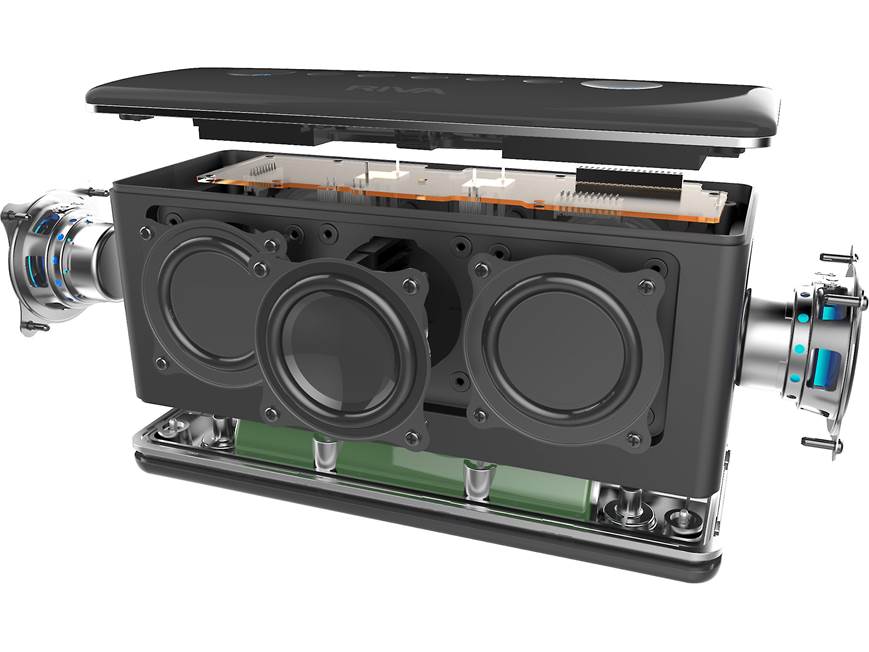 RIVA Turbo X (Black) Premium portable Bluetooth® speaker (Black