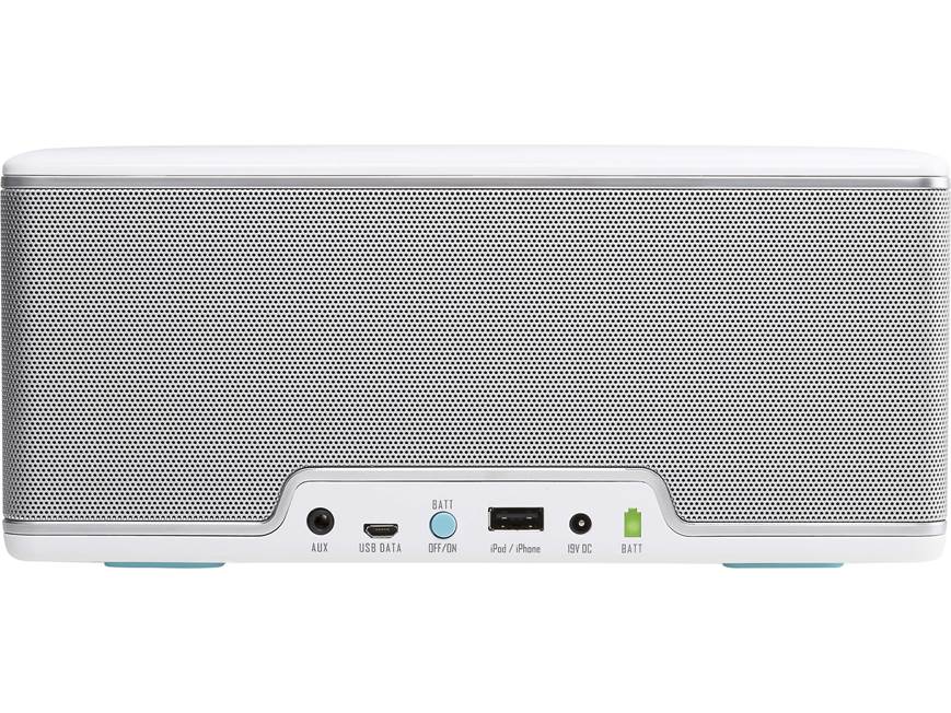 RIVA Turbo X (White with silver) Premium portable Bluetooth