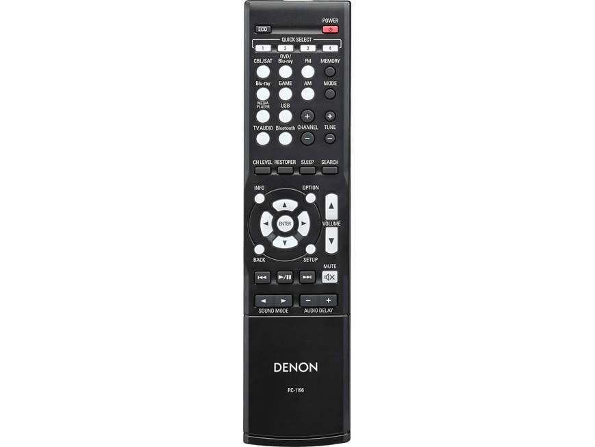 Denon AVR-S510BT 5.2-channel home theater receiver with Bluetooth