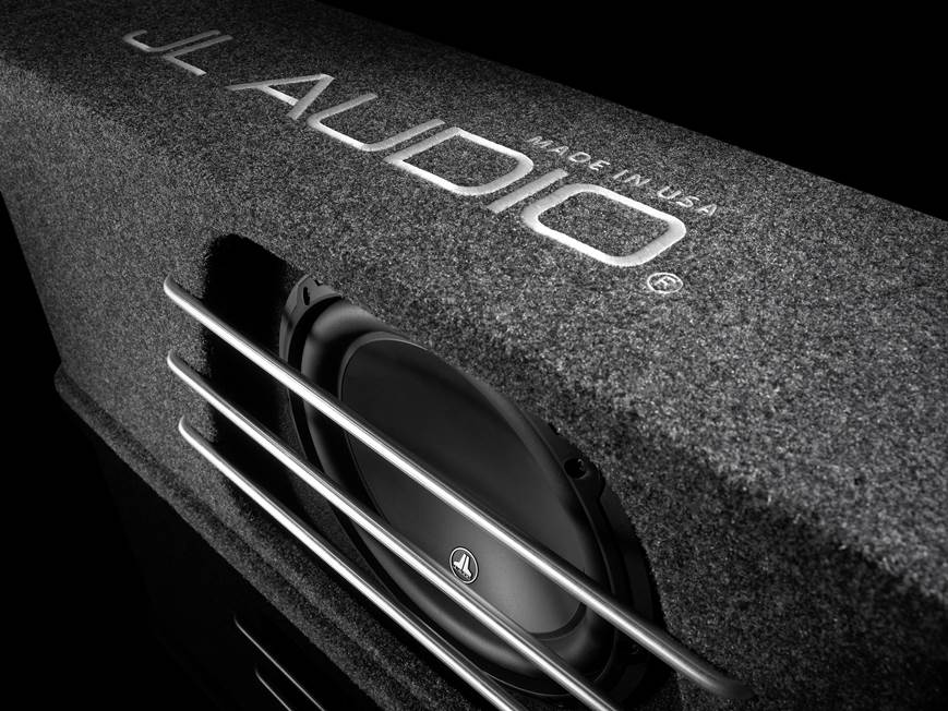 JL Audio HO112RG-W3v3 Ported H.O. Wedge™ enclosure with one 12