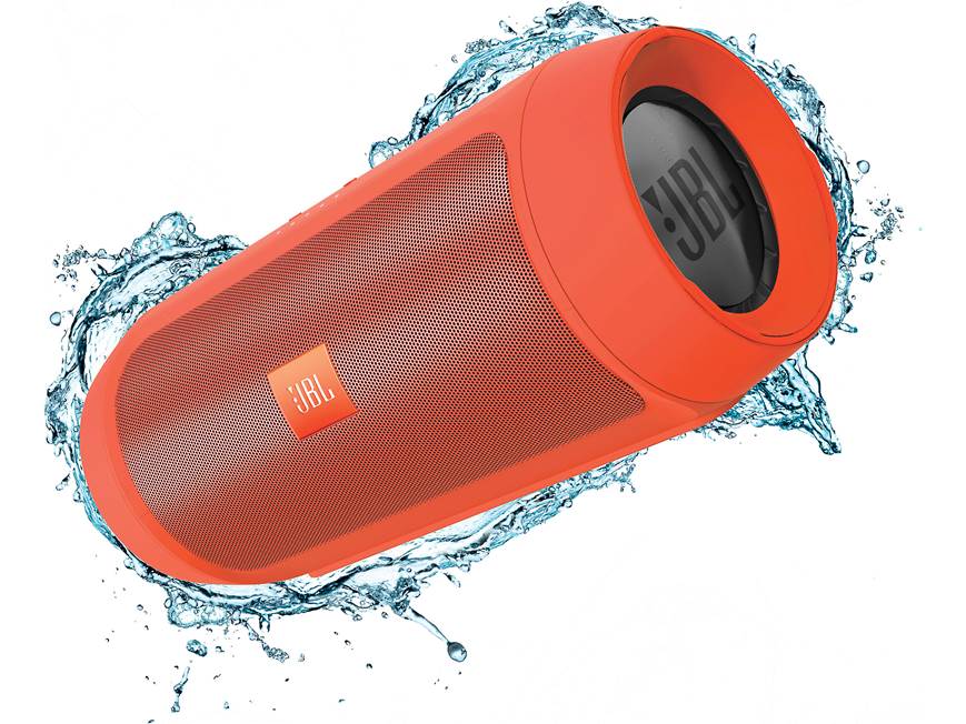 JBL Charge 2+ (Orange) Portable Bluetooth® speaker with water