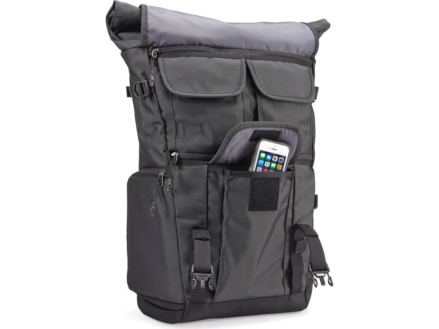 Thule TCDK-101 Covert DSLR Rolltop Backpack — protects camera