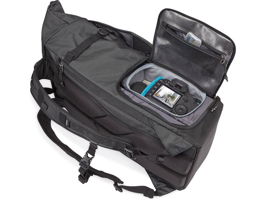 Thule TCDK-101 Covert DSLR Rolltop Backpack — protects camera