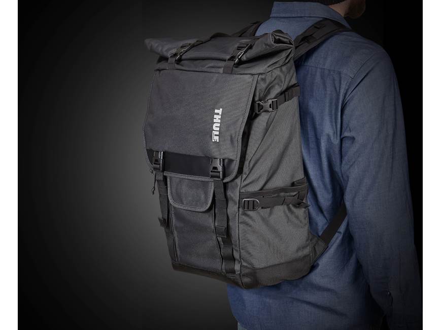 Thule TCDK-101 Covert DSLR Rolltop Backpack — protects camera