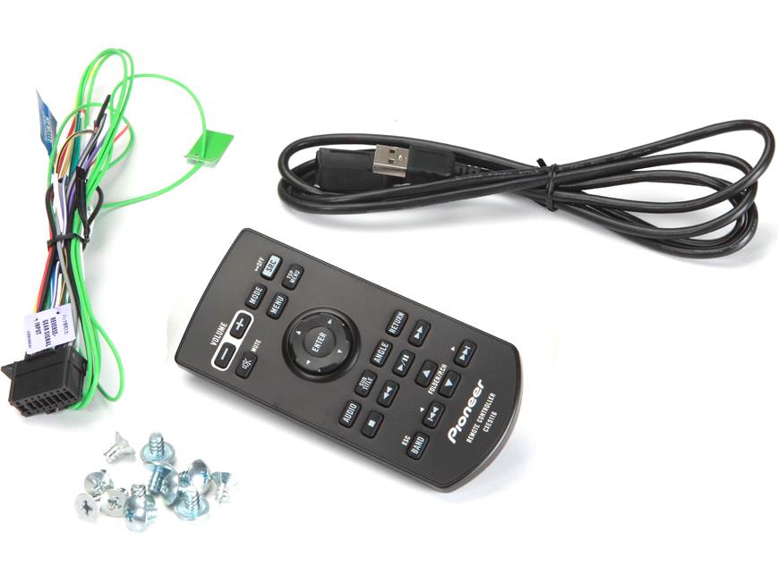 Pioneer AVH-X1700S DVD receiver at Crutchfield