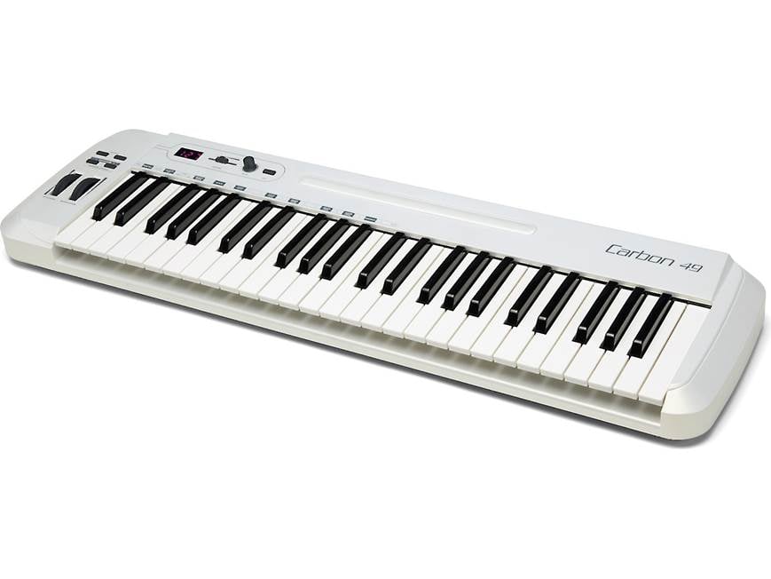 Samson Carbon 49 USB MIDI keyboard controller at Crutchfield