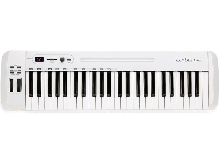 Samson Carbon 49 USB MIDI keyboard controller at Crutchfield