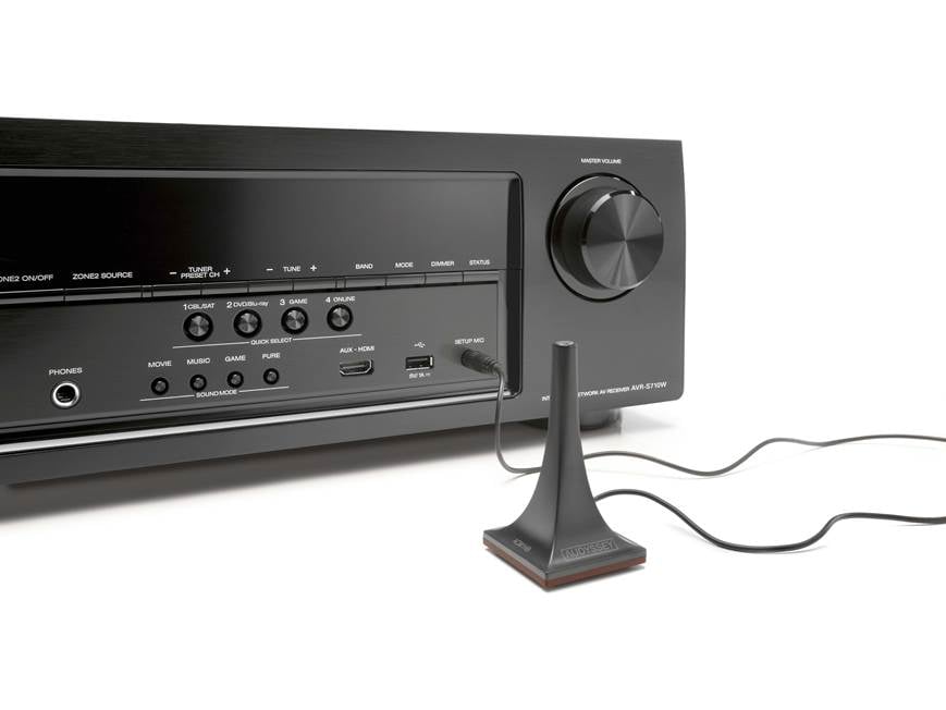 Denon AVR-S710W 7.2-channel home theater receiver with Wi-Fi