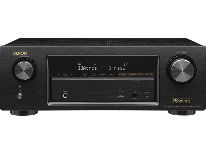 Denon AVR-X1200W IN-Command 7.2-channel home theater receiver with