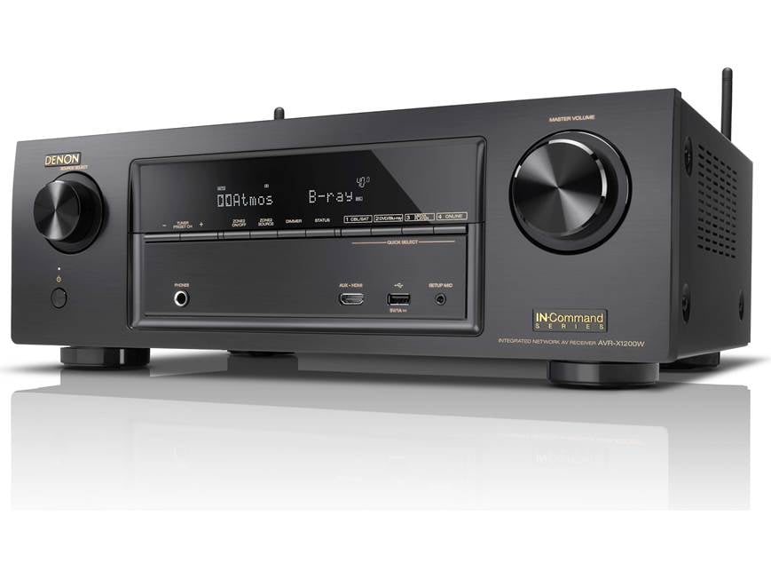 Denon AVR-X1200W IN-Command 7.2-channel home theater receiver with