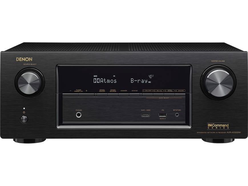 Denon AVR-X2200W IN-Command 7.2-channel home theater receiver with