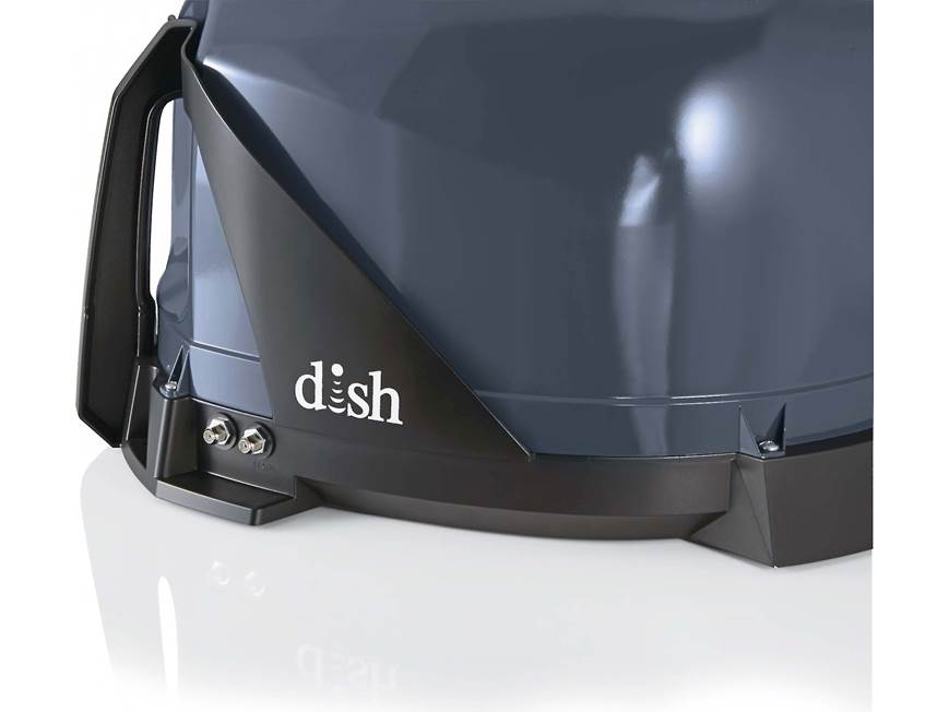 DISH VQ4510 Tailgater Receiver and portable DISH satellite antenna