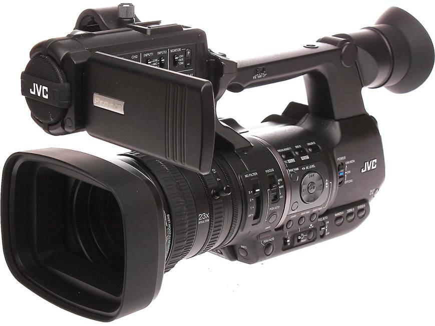 JVC GY-HM600U ProHD Professional HD camcorder at Crutchfield