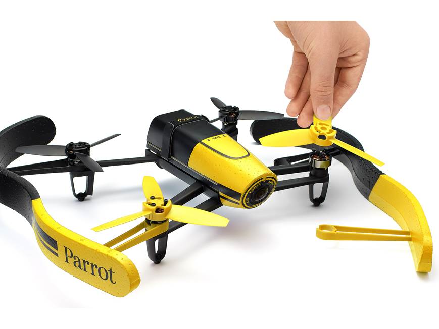 Parrot Bebop Drone (Yellow) Quadcopter with 14-megapixel HD action
